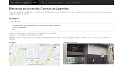 Desktop Screenshot of conteursdelegendes.fr