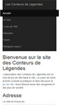 Mobile Screenshot of conteursdelegendes.fr